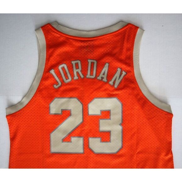 Nike Air Jordan HJ6368-820 Women's Sz S Orange Heritage Jumpman Jersey Dress - Picture 11 of 14
